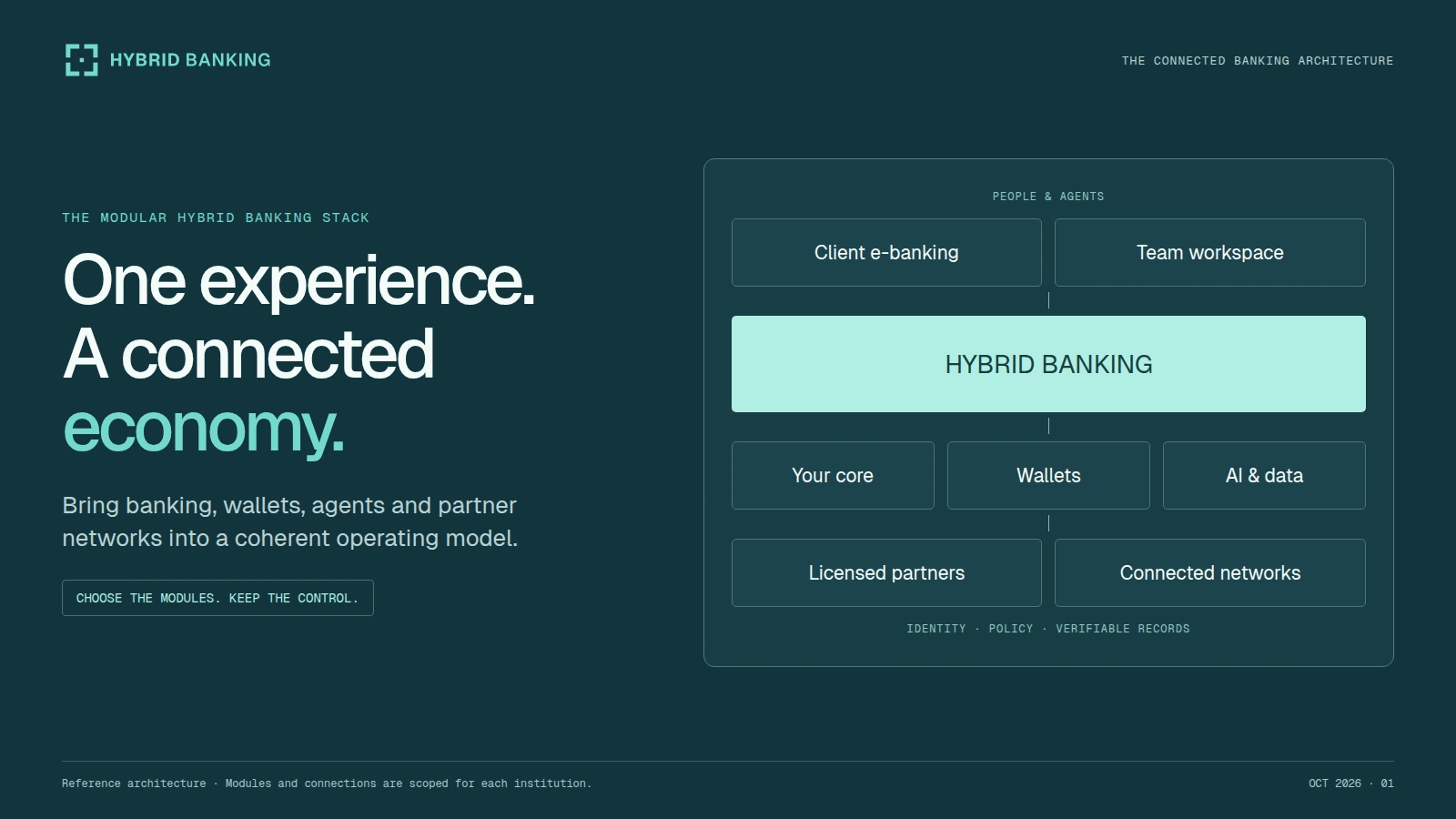 Preview of One experience. A connected economy.